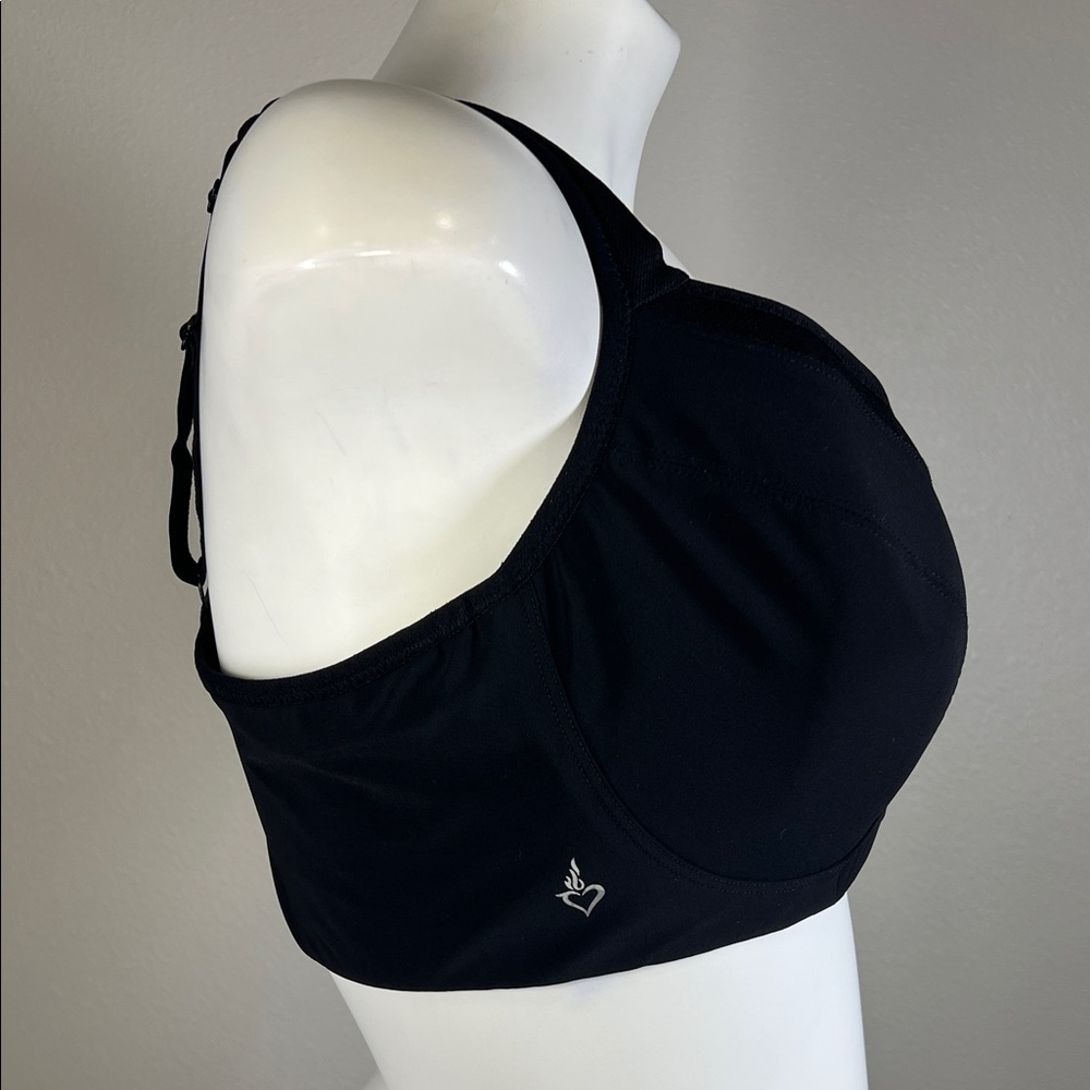 Torrid Active Black Full-Coverage Sports Bra 40DD - Picture 4 of 11